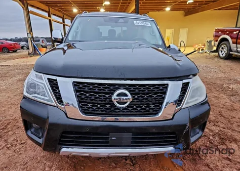 2018 Nissan Armada Sv z USA, uszkodzony, nr VIN JN8AY2ND4J9052396